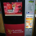 John Players Special Zigarettenautomat mit Monitor