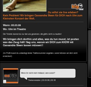 Cassandra Steen im Theatro Ulm - bigFM